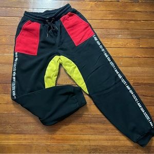 I AM GIA COLORBLOCK SWEAT PANTS